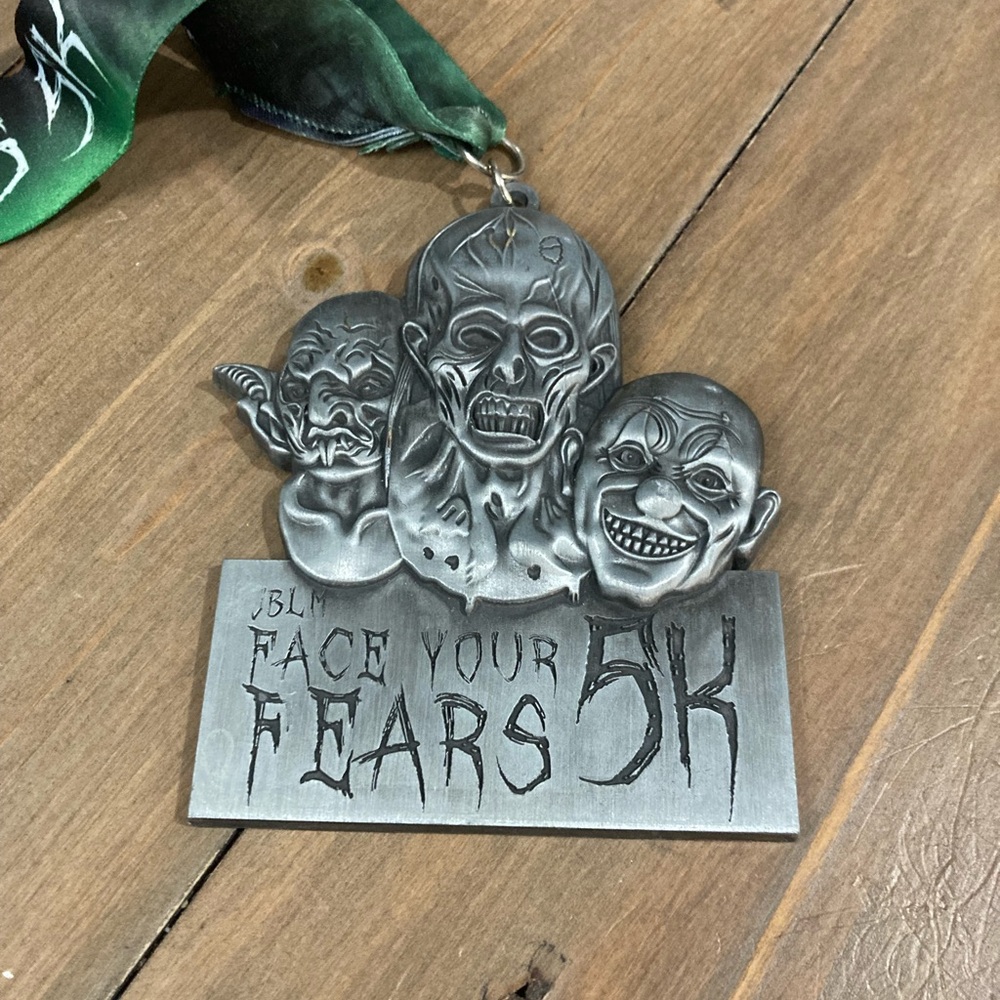 2018 Joint Base Lewis-McChord Face Your Fears 5K Medal